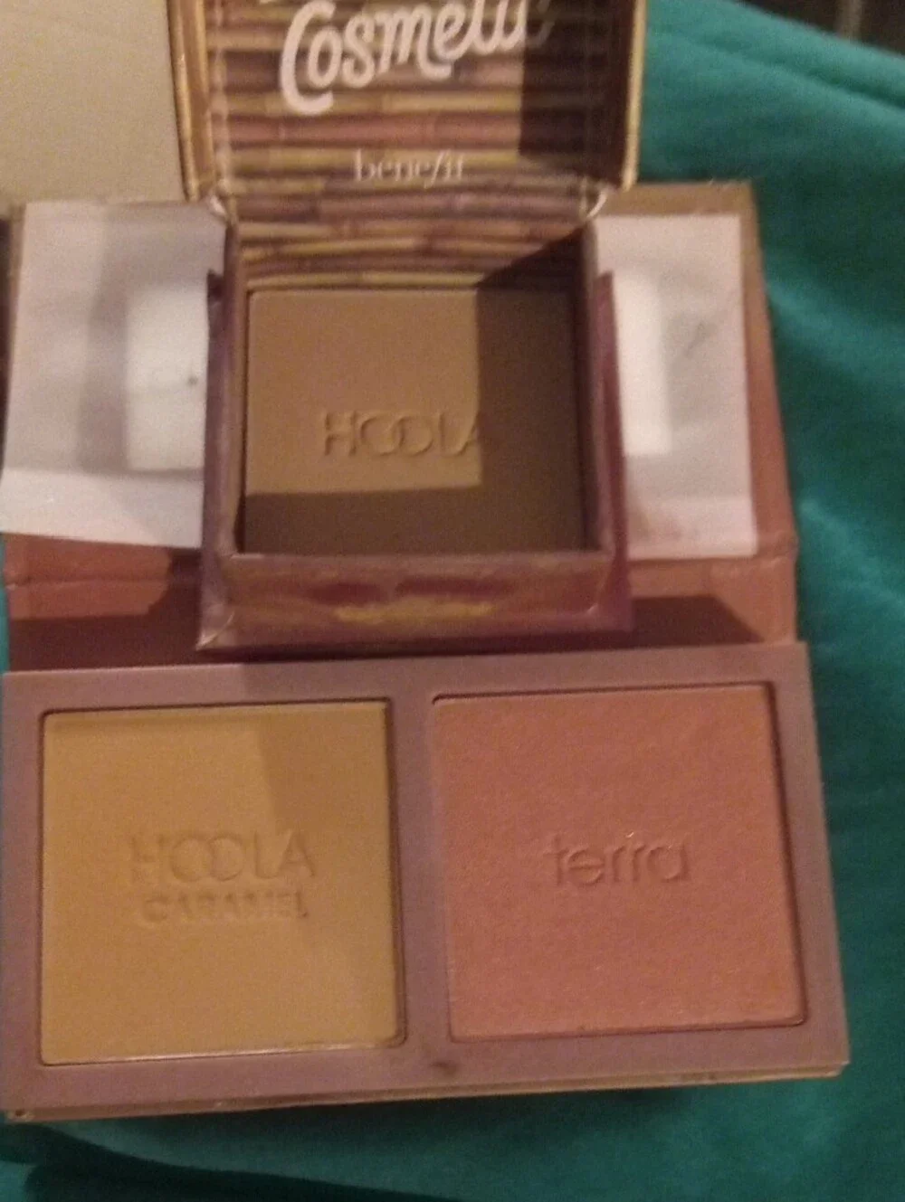Benefit Hoola & Terra Bronzer Duo — Brown and Copper Shades